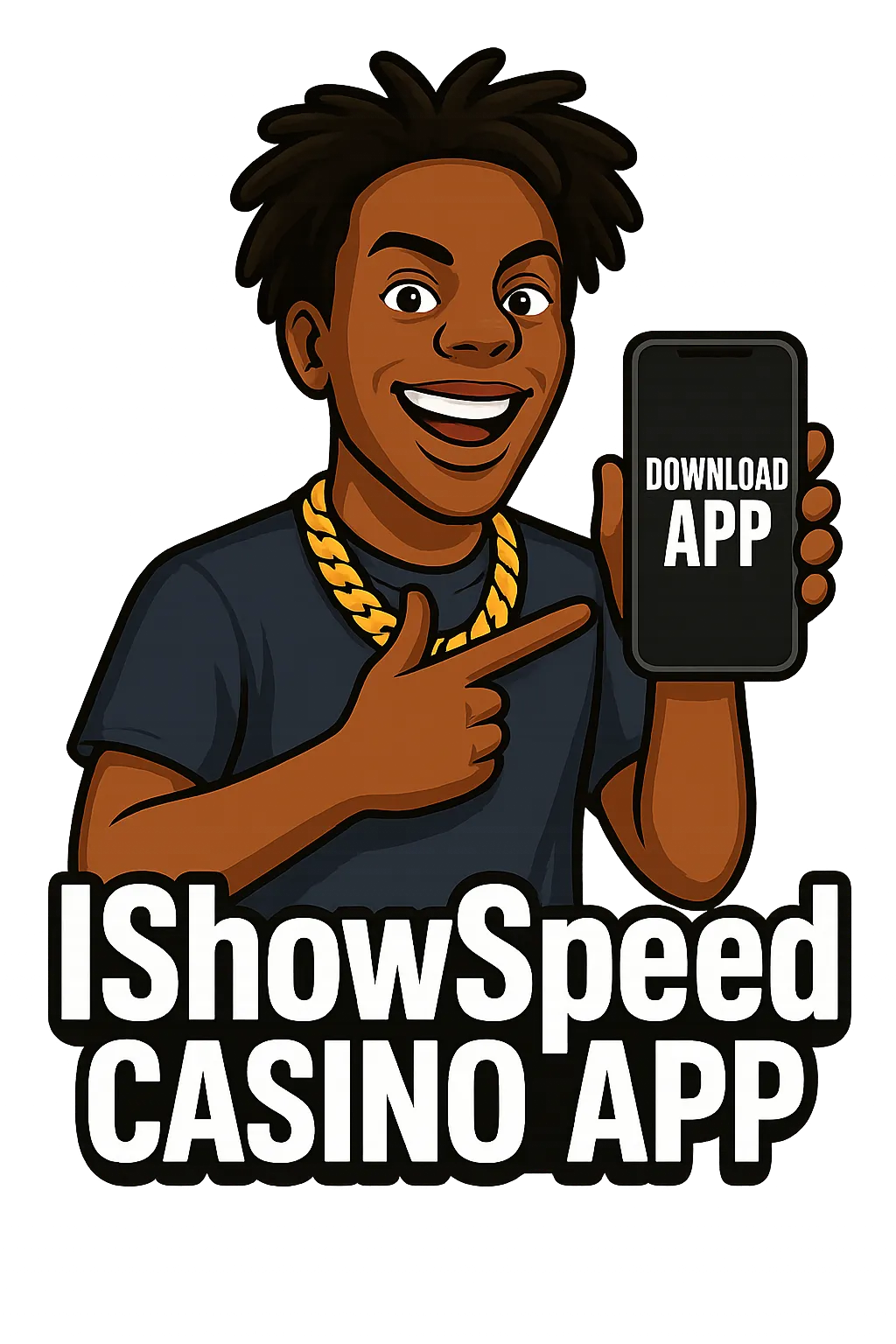 Mobile IShowSpeed Casino app for Android and IOS